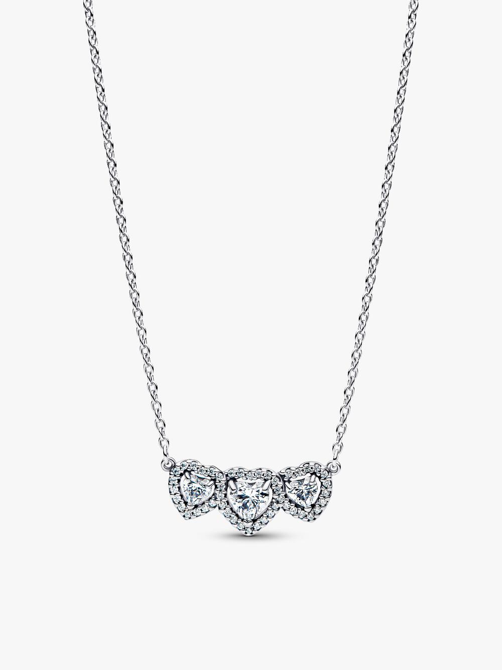 Double Heart Sparkling Ring